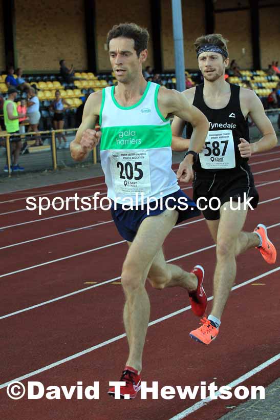 3000 metres, 2022 NEGP Monkton No. 6, Wednesday, Aug. 10th. Photo: David T. Hewitson/Sports for All Pics